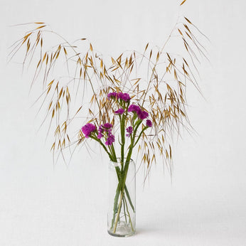 Vase aus Weinflaschen-Upcycling 