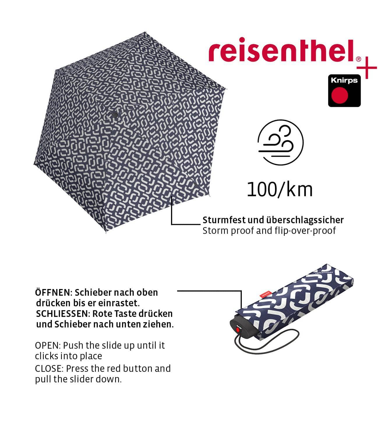 Regenschirm aus recyceltem PET