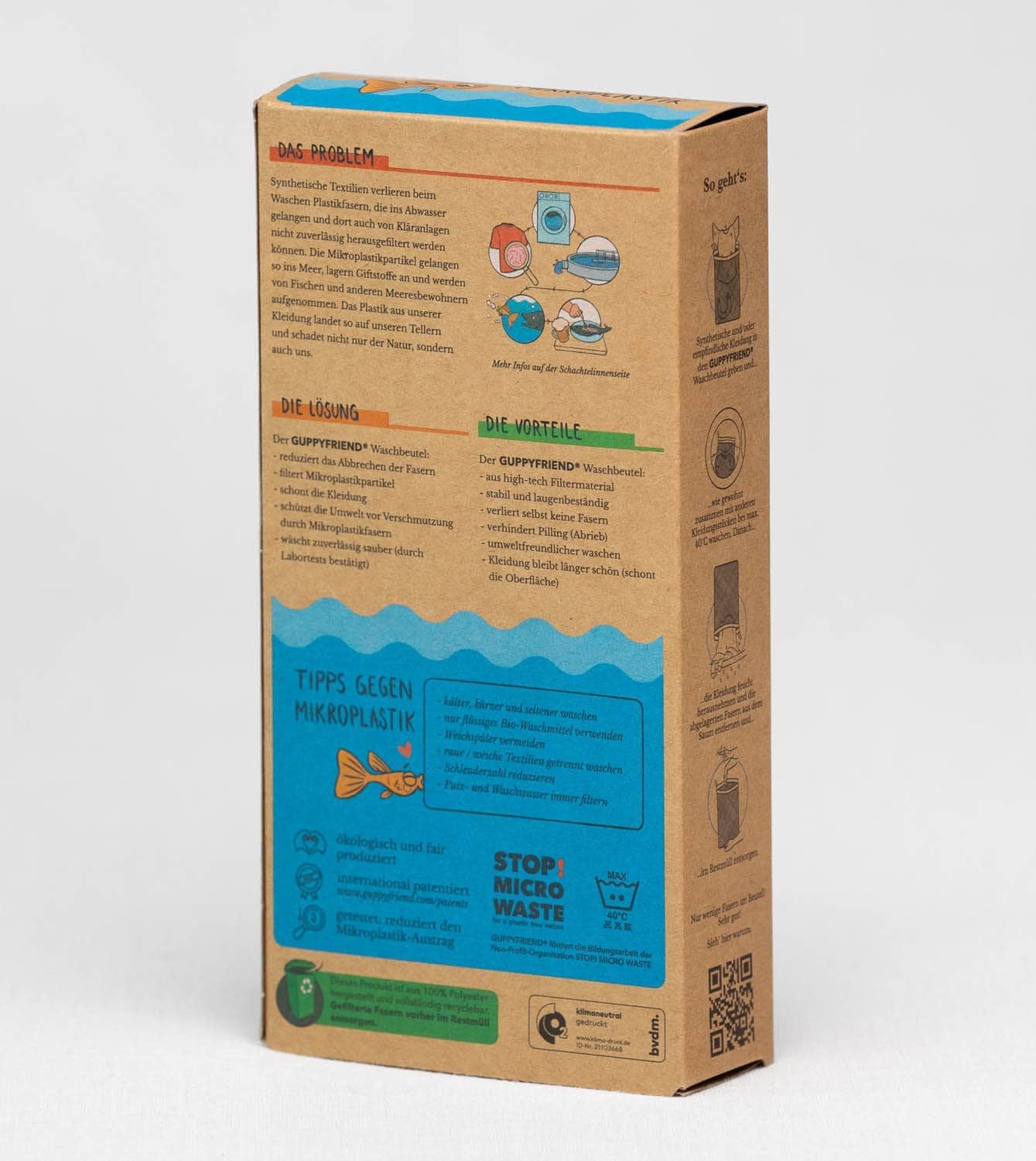 Anti-Mikroplastik Waschbeutel