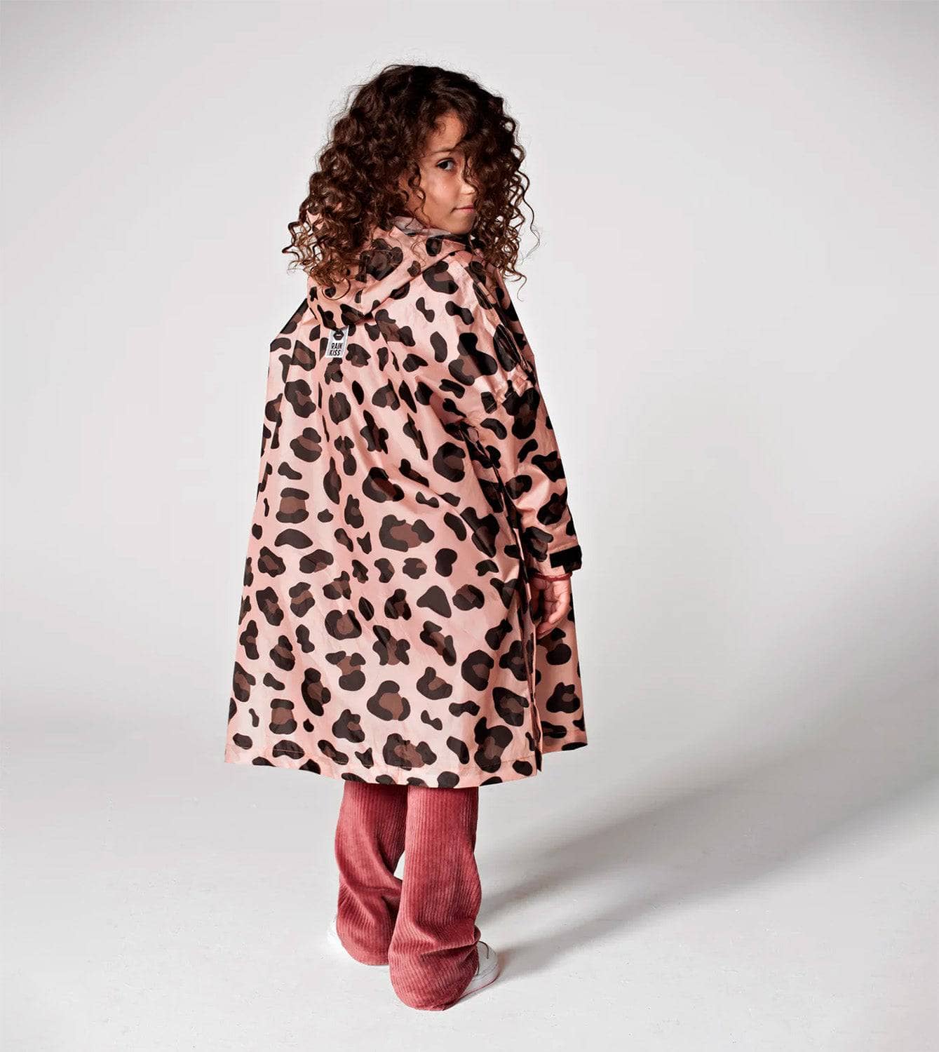 Kinder-Regenponcho aus recyceltem Polyester