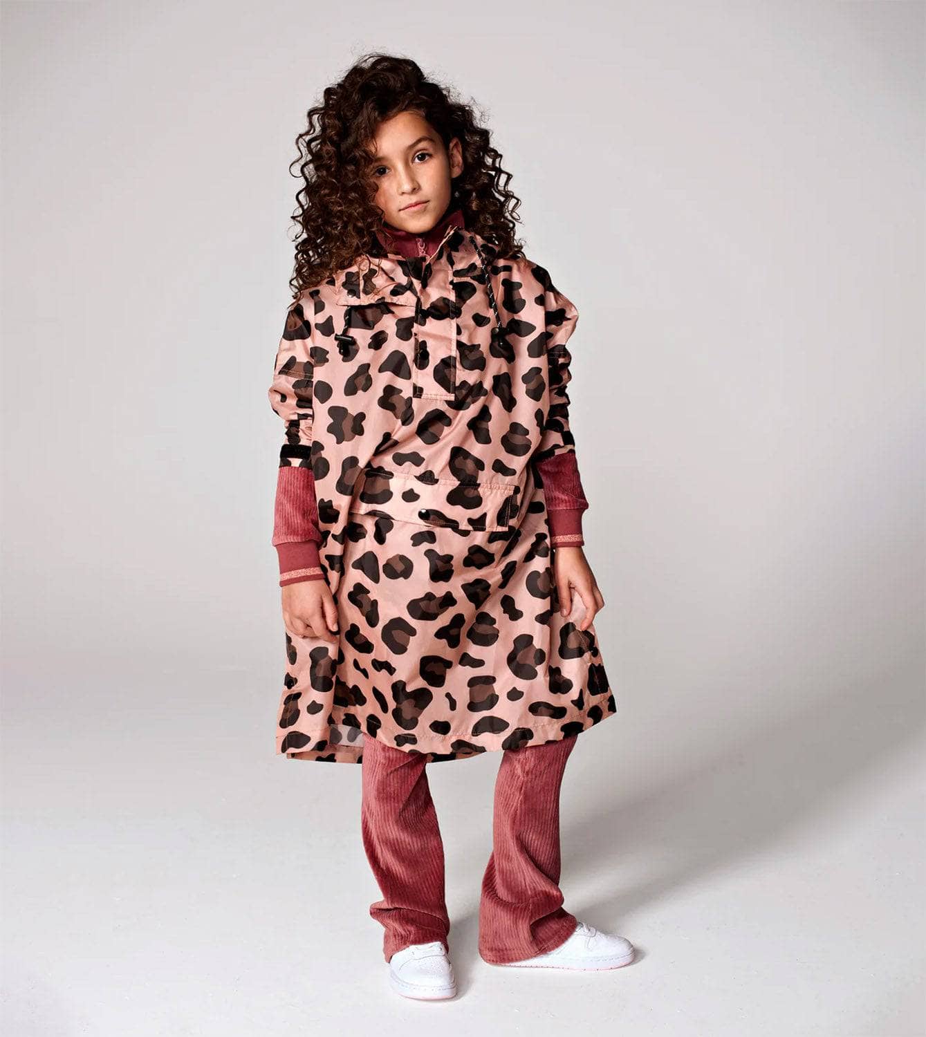 Kinder-Regenponcho aus recyceltem Polyester