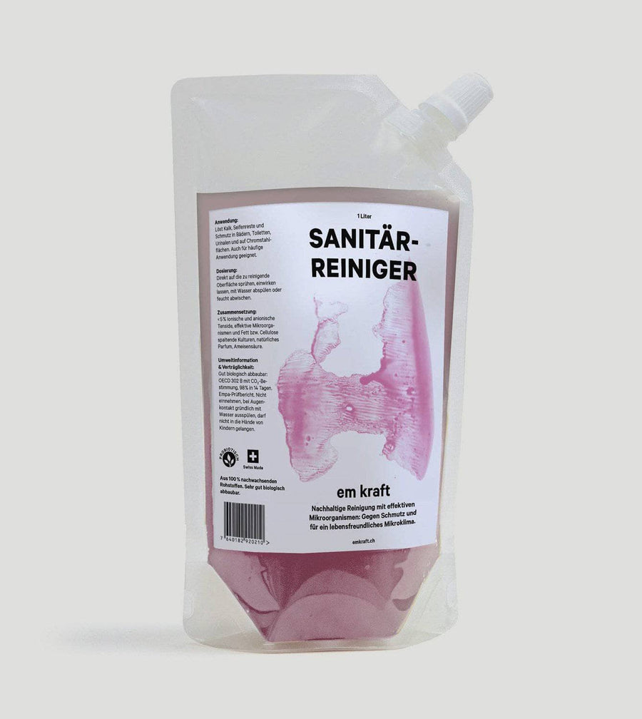 Sanitärreiniger: Kalk und Seifenreste